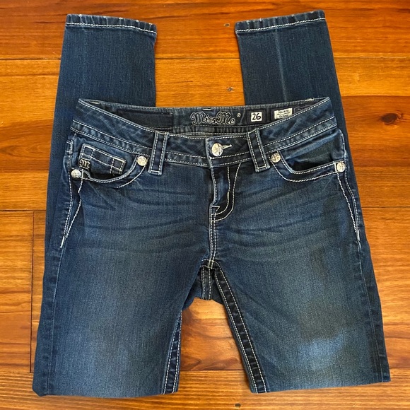 Miss Me Denim - Miss Me ‘Mid Rise Skinny’ Jeans Sz 26 EUC